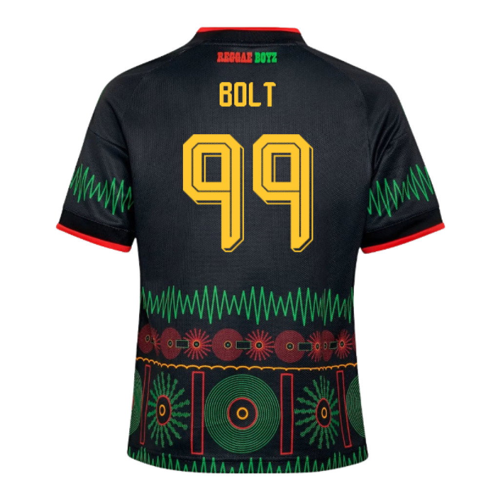 2026-2027 Jamaica Away Shirt (Kids) (Bolt 99)