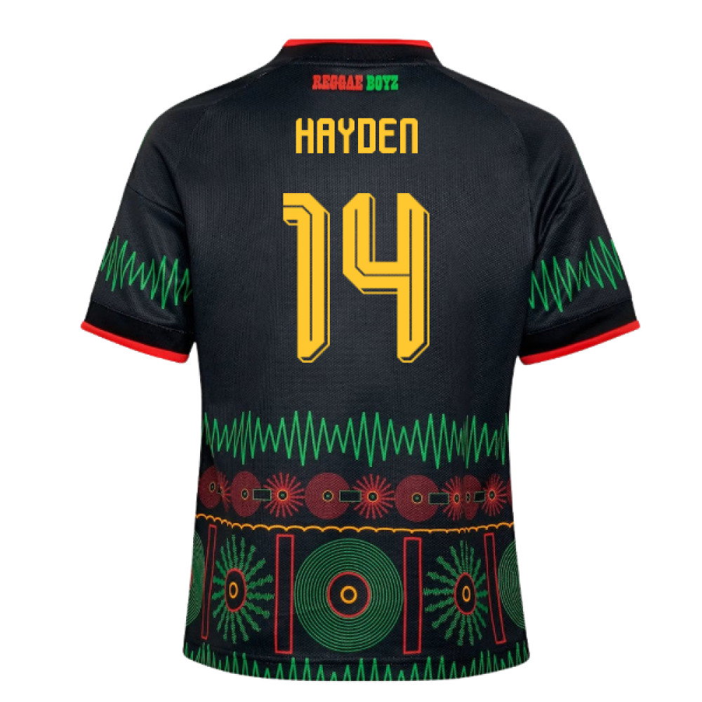 2026-2027 Jamaica Away Shirt (Kids) (Hayden 14)