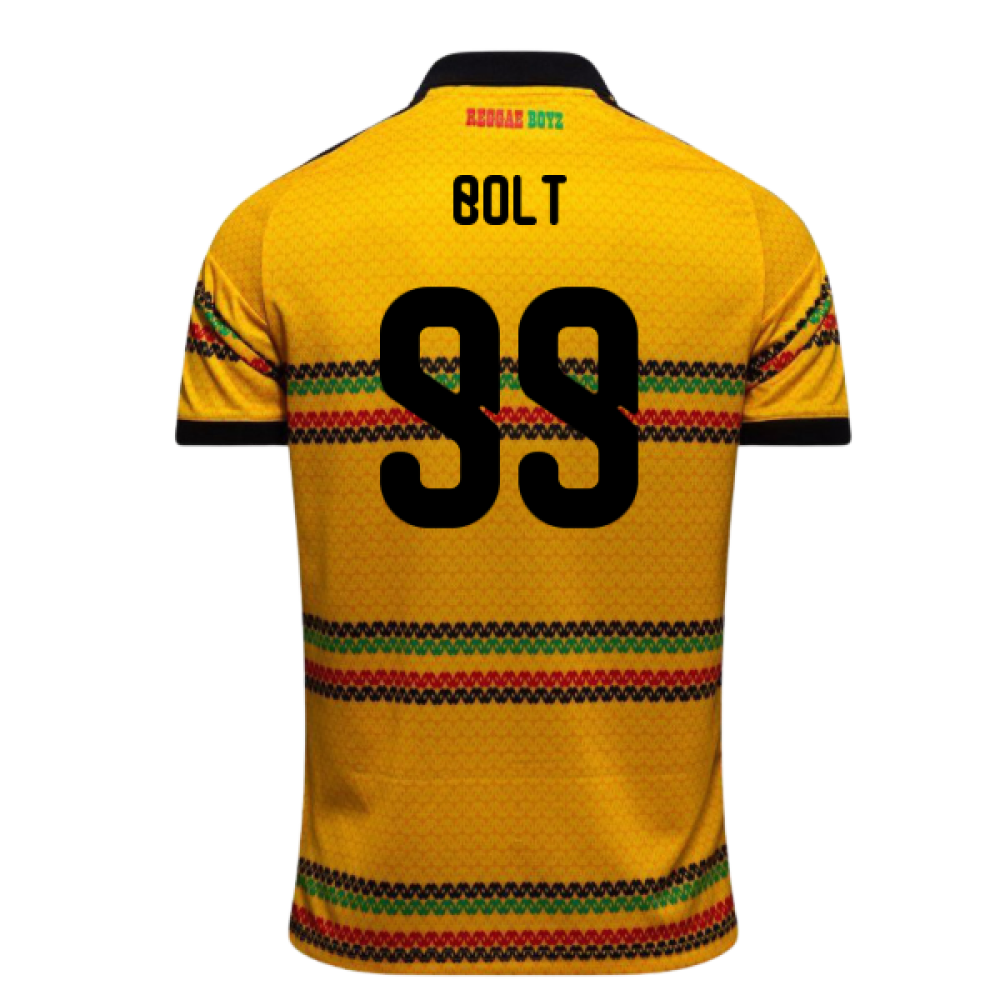 2026-2027 Jamaica Home Shirt (Bolt 99)