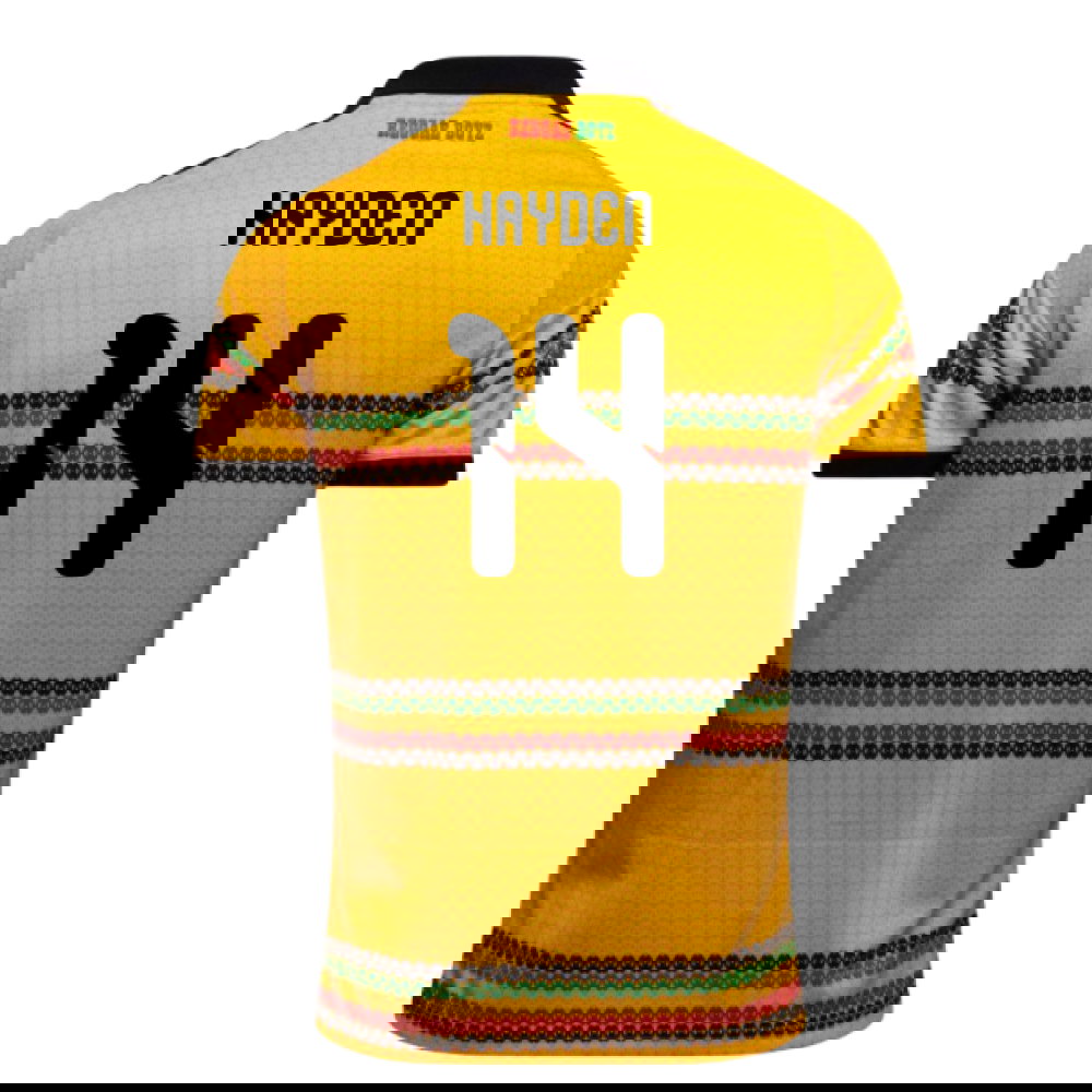 2026-2027 Jamaica Home Shirt (Hayden 14)