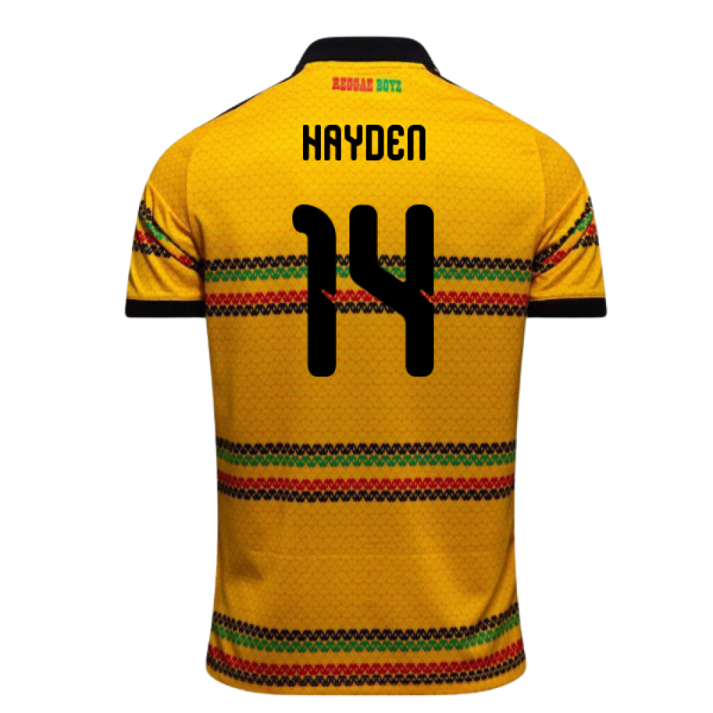 2026-2027 Jamaica Home Shirt (Hayden 14)