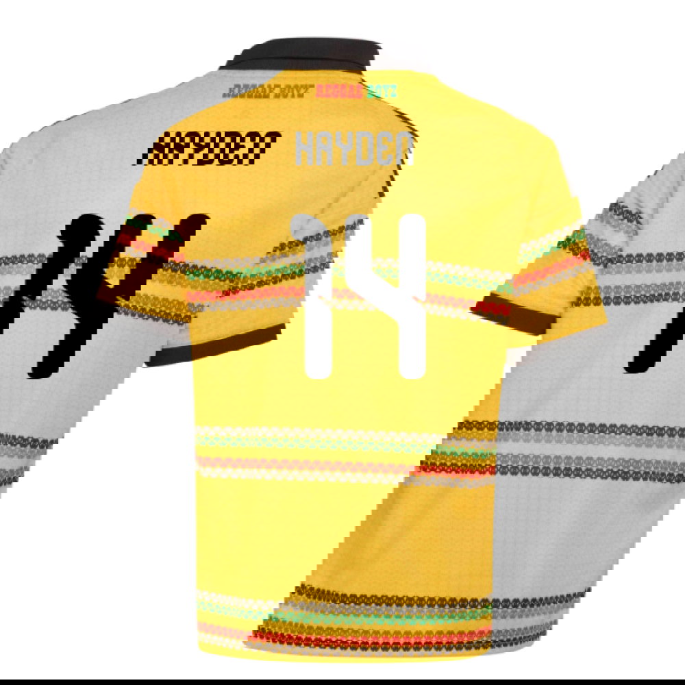 2026-2027 Jamaica Home Shirt (Kids) (Hayden 14)