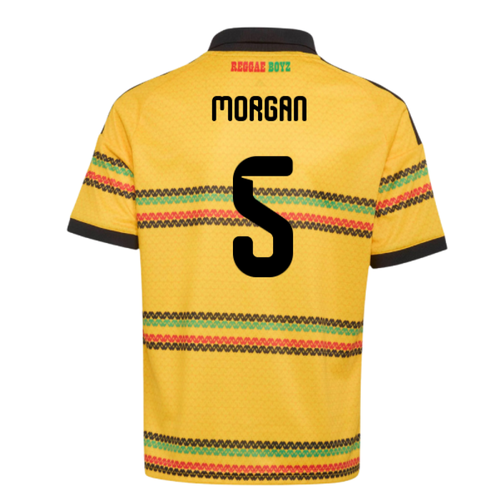 2026-2027 Jamaica Home Shirt (Kids) (Morgan 5)