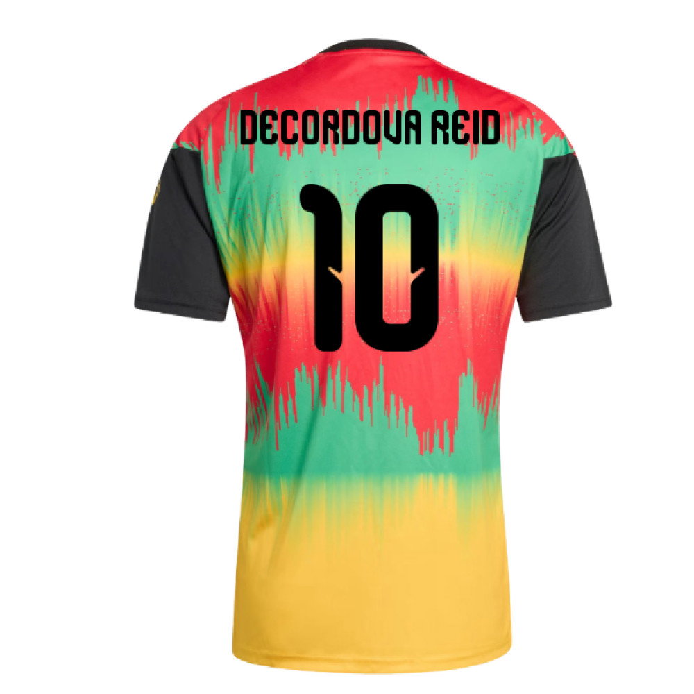 2026-2027 Jamaica Pre-Match Shirt (Bold Gold) (Decordova Reid 10)