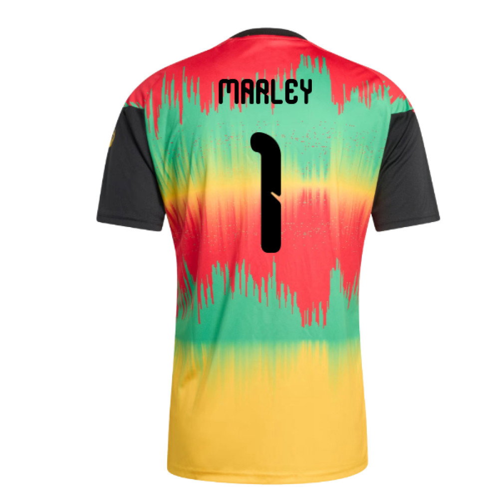 2026-2027 Jamaica Pre-Match Shirt (Bold Gold) (Marley 1)