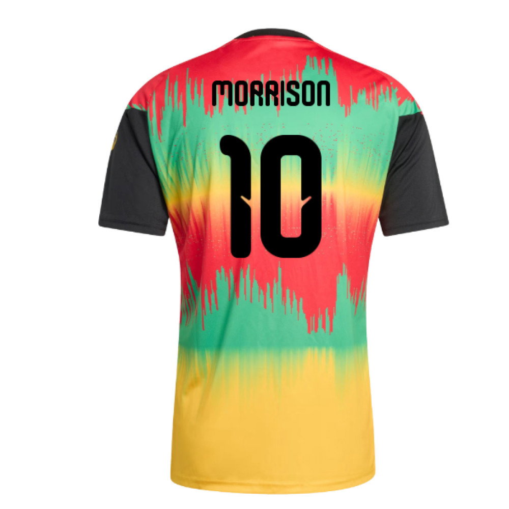 2026-2027 Jamaica Pre-Match Shirt (Bold Gold) (Morrison 10)