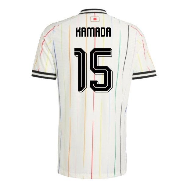 2026-2027 Japan Authentic Away Shirt (Kamada 15)