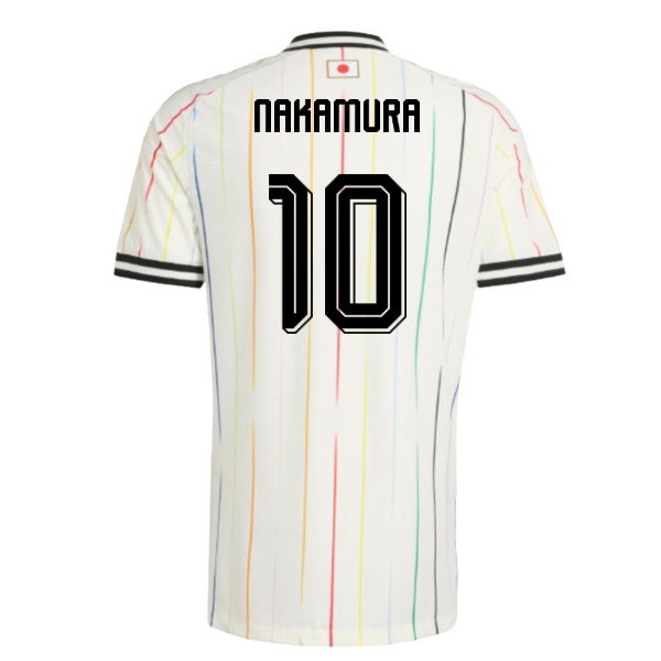 2026-2027 Japan Authentic Away Shirt (Nakamura 10)
