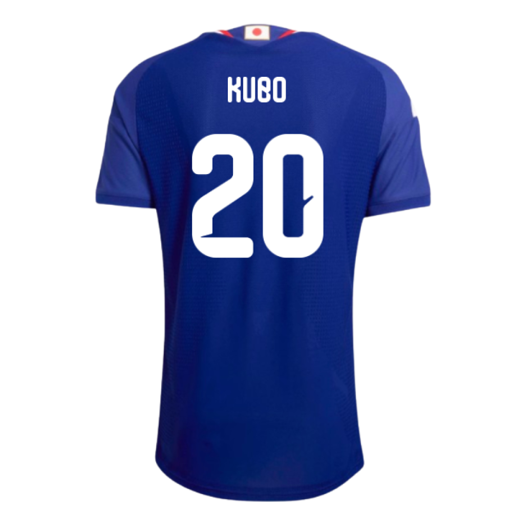 2026-2027 Japan Authentic Home Shirt (Kubo 20)