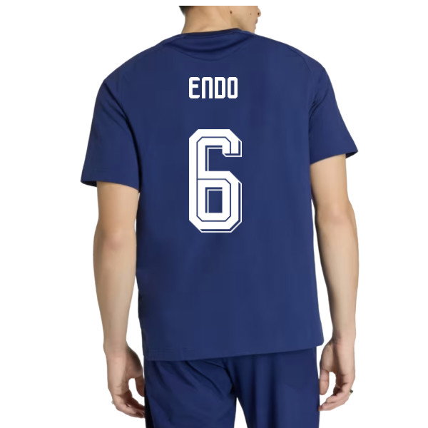 2026-2027 Japan Tiro Travel Tee (Dark Blue) (Endo 6)