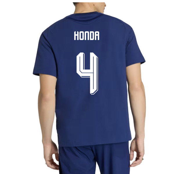 2026-2027 Japan Tiro Travel Tee (Dark Blue) (Honda 4)