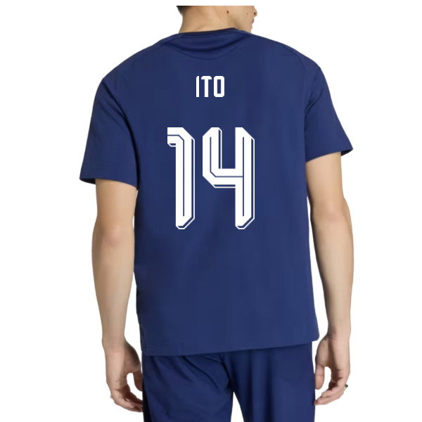2026-2027 Japan Tiro Travel Tee (Dark Blue) (Ito 14)