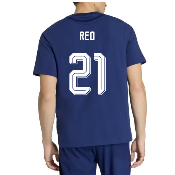 2026-2027 Japan Tiro Travel Tee (Dark Blue) (Reo 21)