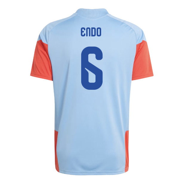2026-2027 Japan Training Shirt (Blue) (Endo 6)