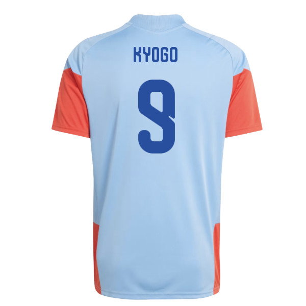 2026-2027 Japan Training Shirt (Blue) (Kyogo 9)