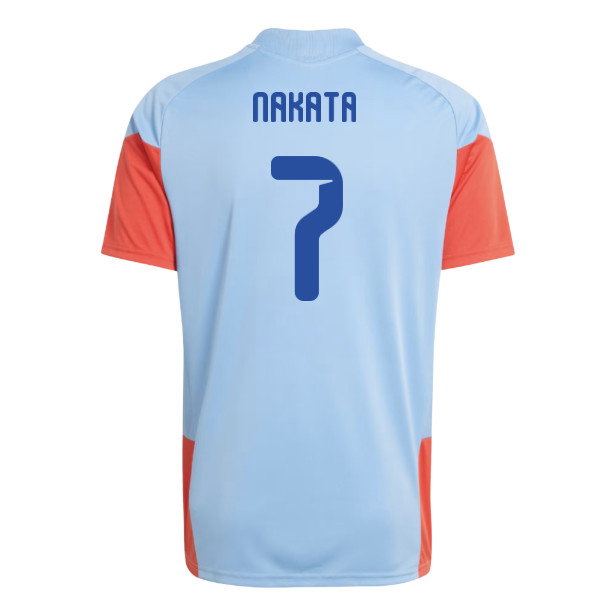 2026-2027 Japan Training Shirt (Blue) (Nakata 7)