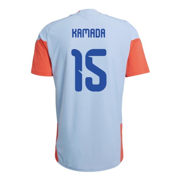 2026-2027 Japan WC26 Pro Training Shirt (Ash Blue) (Kamada 15)