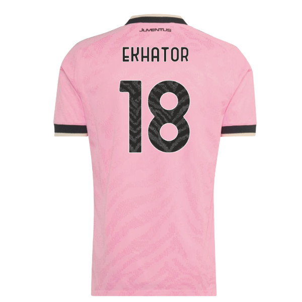 2026-2027 Juventus Authentic Away Shirt (Ekhator 18)