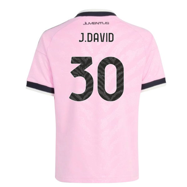 2026-2027 Juventus Away Shirt (Kids) (J.David 30)