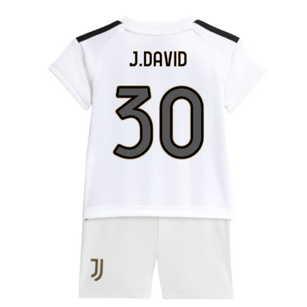 2026-2027 Juventus Home Baby Kit (J.David 30)
