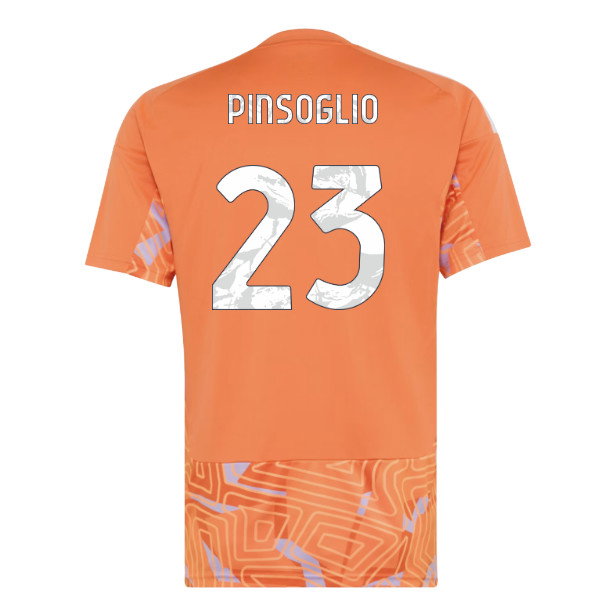 2026-2027 Juventus Home Goalkeeper Shirt (Orange) (Pinsoglio 23)
