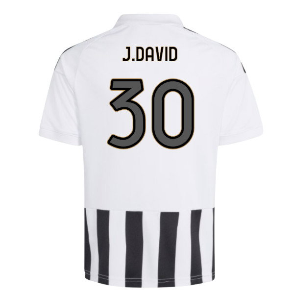 2026-2027 Juventus Home Shirt (Kids) (J.David 30)