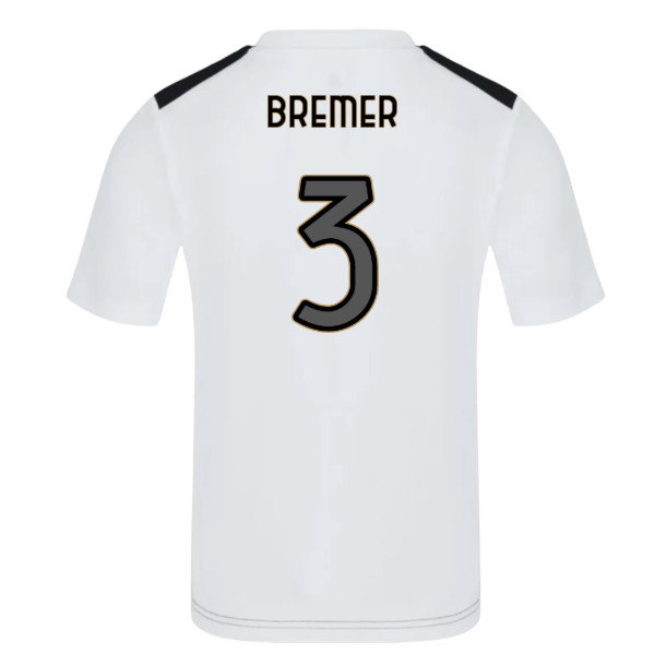 2026-2027 Juventus Home SUPPORTER Shirt (Kids) (Bremer 3)