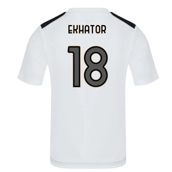 2026-2027 Juventus Home SUPPORTER Shirt (Kids) (Ekhator 18)