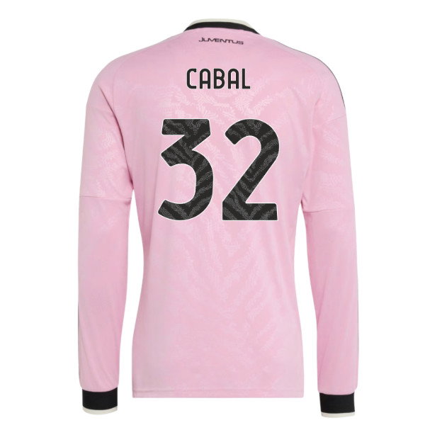2026-2027 Juventus Long Sleeve Away Shirt (Cabal 32)
