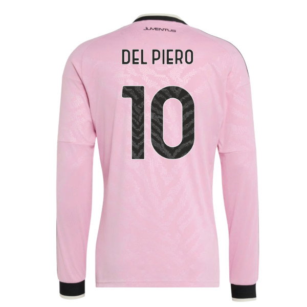 2026-2027 Juventus Long Sleeve Away Shirt (Del Piero 10)