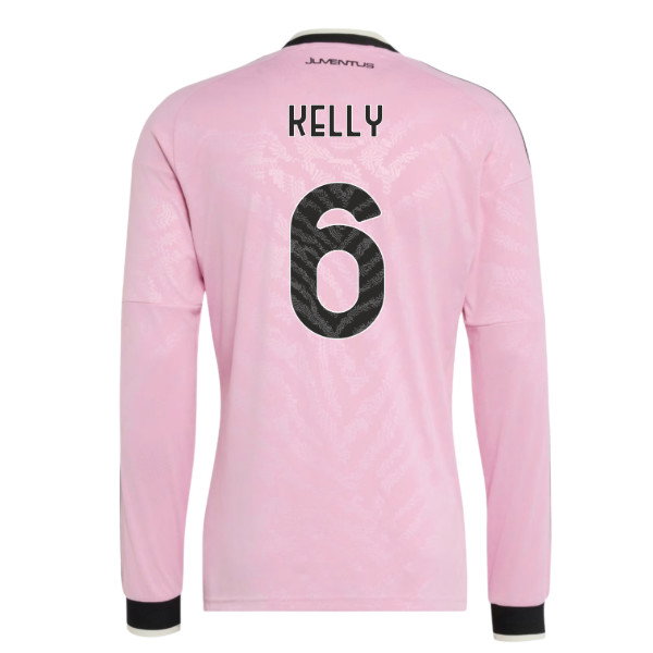 2026-2027 Juventus Long Sleeve Away Shirt (Kelly 6)