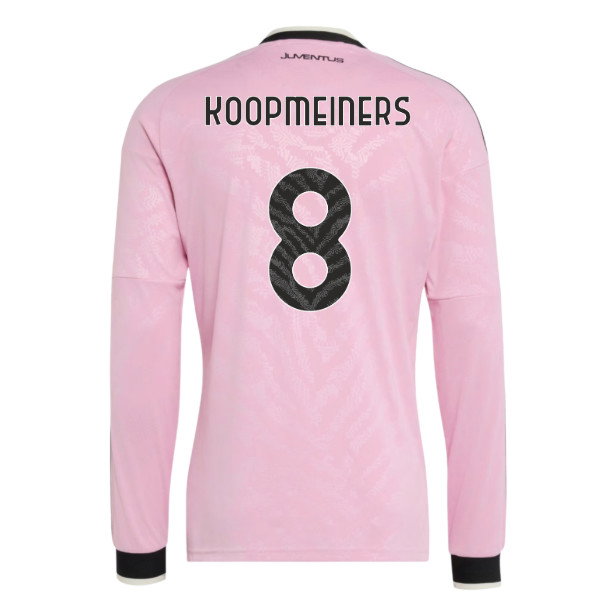 2026-2027 Juventus Long Sleeve Away Shirt (Koopmeiners 8)