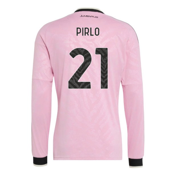 2026-2027 Juventus Long Sleeve Away Shirt (Pirlo 21)