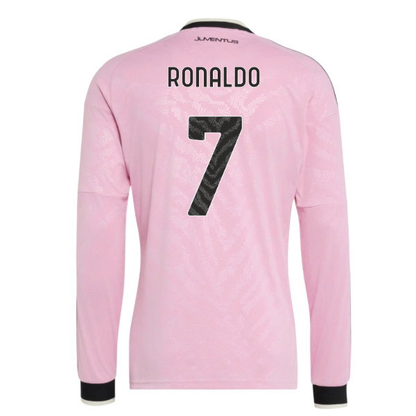 2026-2027 Juventus Long Sleeve Away Shirt (Ronaldo 7)