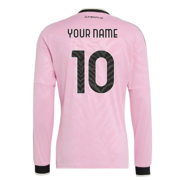 2026-2027 Juventus Long Sleeve Away Shirt (Your Name)