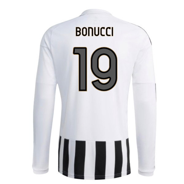 2026-2027 Juventus Long Sleeve Home Shirt (Bonucci 19)