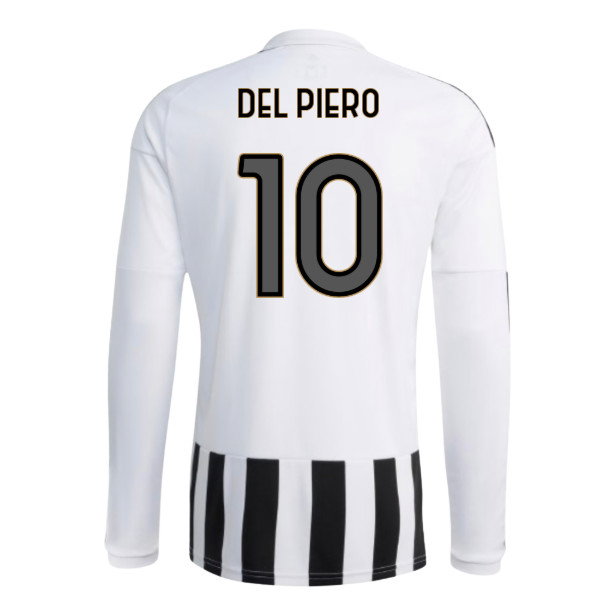 2026-2027 Juventus Long Sleeve Home Shirt (Del Piero 10)