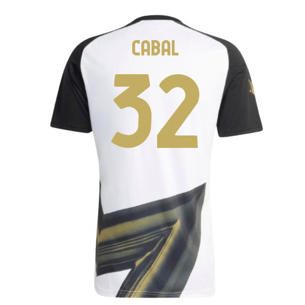 2026-2027 Juventus Pre-Match Shirt (White) (Cabal 32)