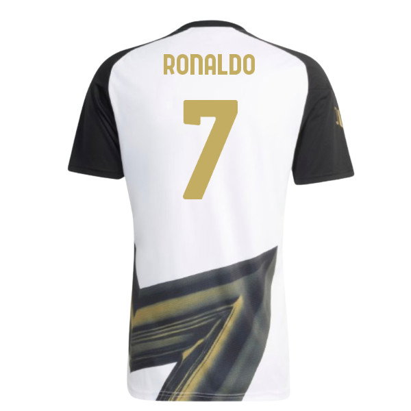 2026-2027 Juventus Pre-Match Shirt (White) (Ronaldo 7)
