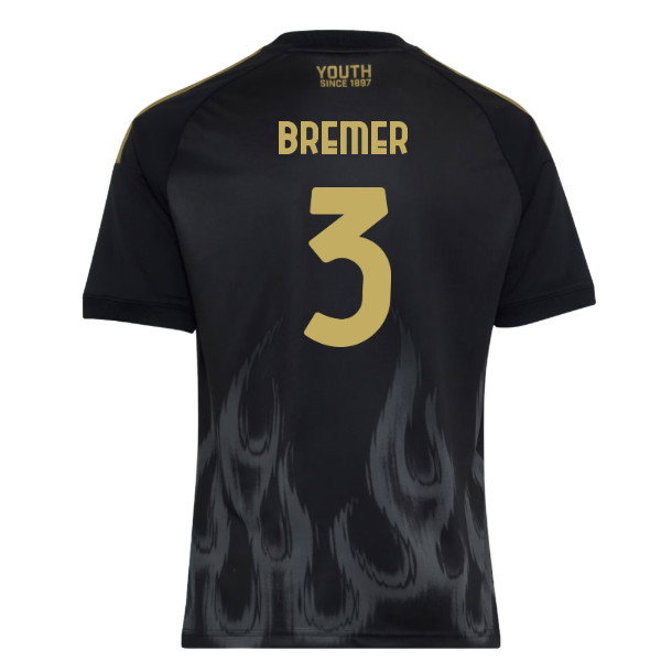 2026-2027 Juventus Third Shirt (Kids) (Bremer 3)