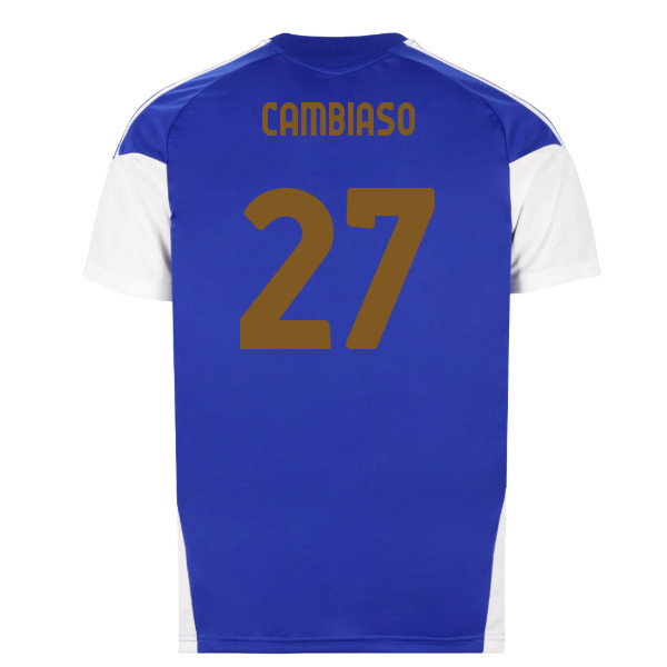 2026-2027 Juventus Training Jersey (Bold Blue) (Cambiaso 27)