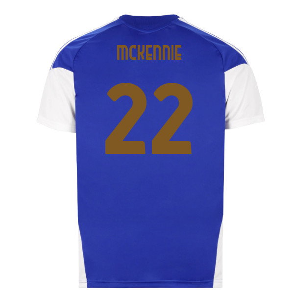2026-2027 Juventus Training Jersey (Bold Blue) (McKennie 22)