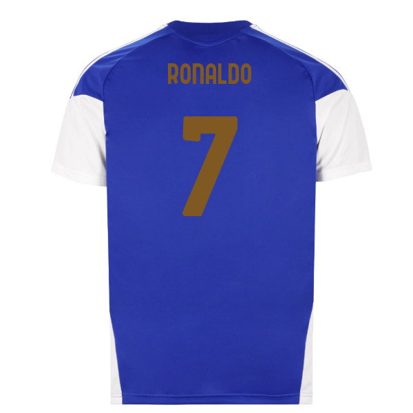 2026-2027 Juventus Training Jersey (Bold Blue) (Ronaldo 7)