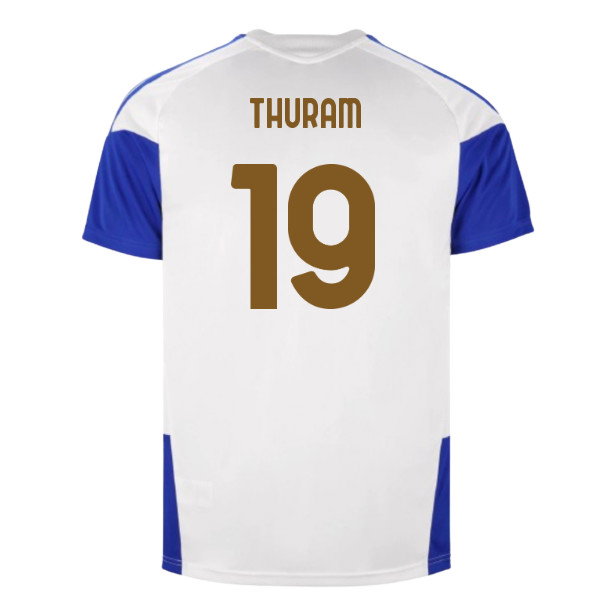 2026-2027 Juventus Training Jersey (Chalk White) (Thuram 19)
