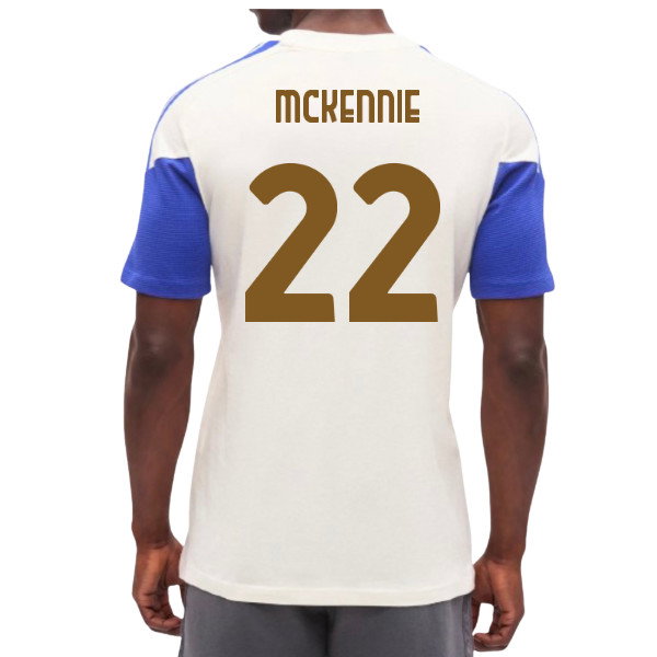 2026-2027 Juventus Training Tee (Chalk White) (McKennie 22)
