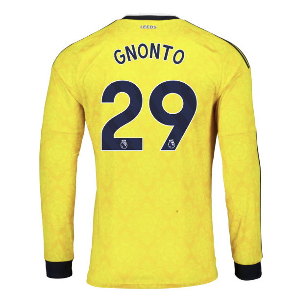 2026-2027 Leeds Away Long Sleeve Shirt (Gnonto 29)