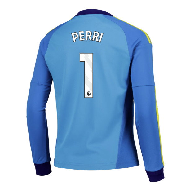 2026-2027 Leeds Goalkeeper Long Sleeve Shirt (Blue) - Kids (Perri 1)