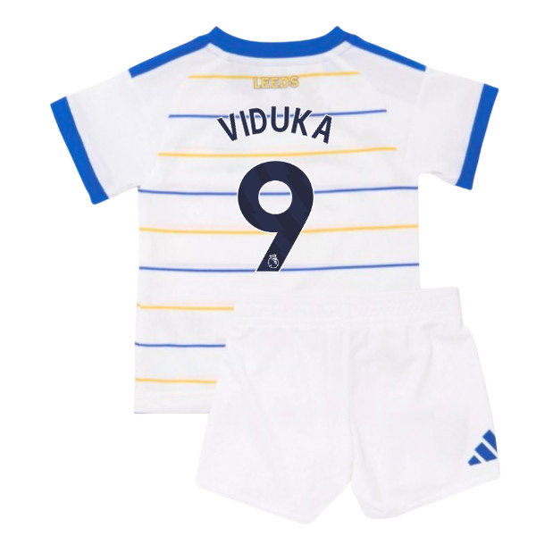 2026-2027 Leeds United Home Baby Kit (Viduka 9)