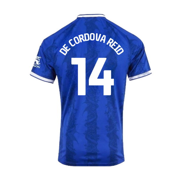 2026-2027 Leicester City Home Shirt (Kids) (De Cordova Reid 14)