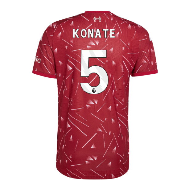 2026-2027 Liverpool Authentic Home Shirt (Konate 5)